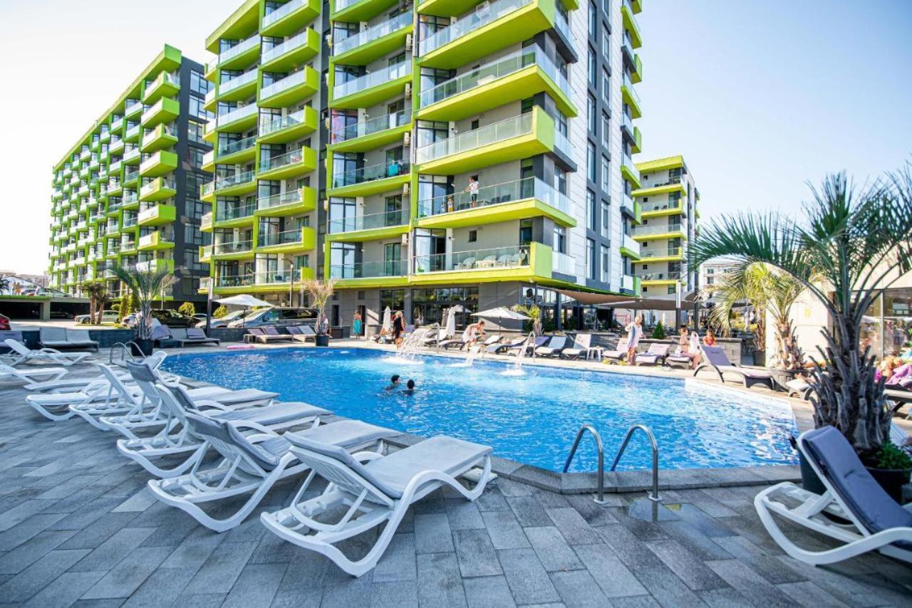 Apartament Katrina - Alezzi Beach - Sea View Năvodari المظهر الخارجي الصورة